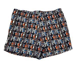 VTG Nike Mens L Swim Trunks Abstract Geometric Print Mesh Lined Shorts AOP